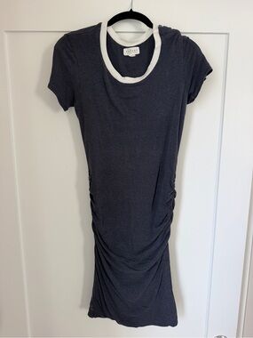 velvet by graham & spencer Short-Sleeve Ruched Dress